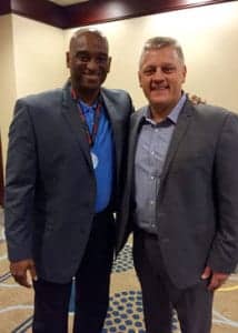 Curtis Pride and Ed Keller