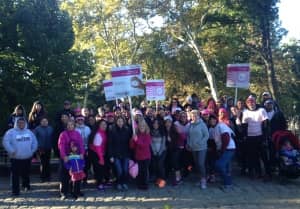 The Hear in Pink team from Oticon