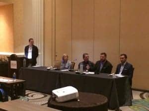 A panel led by Craig Castelli, featuring Elizabeth Rogers, AuD, William Diles, MA, Brain Vesely, AuD, and John Hartman, MA, provided perspectives on what the future holds for practice ownership.