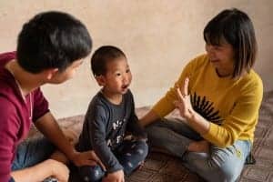 Three-year-old Tung Lam was born with hearing loss so severe, that the hearing aids he had been wearing were not sufficient.