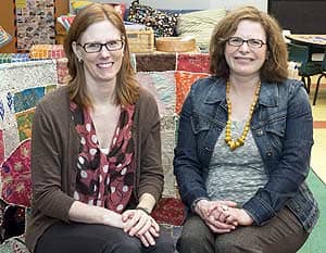 Kathryn Underwood and Kristin Snoddon