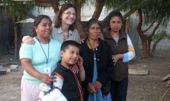 Dr Jenkins at Casa del Niño Sordo