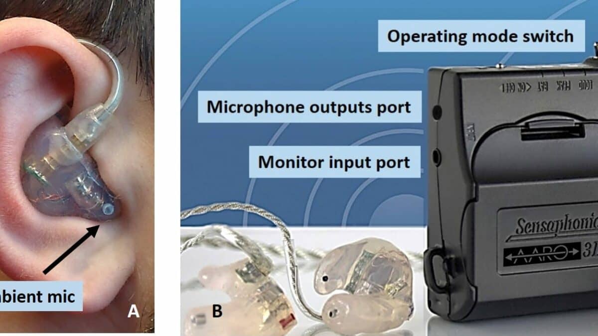 in earpiece for singers