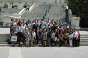 Day on the Hill event participants