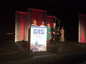 The IHS Chapter of the Year Award was presented to the Washington Hearing Society represented by (l to r) Dianne Fox, Tammy Miller, Rick Giles, and Ralph Lenhard.
