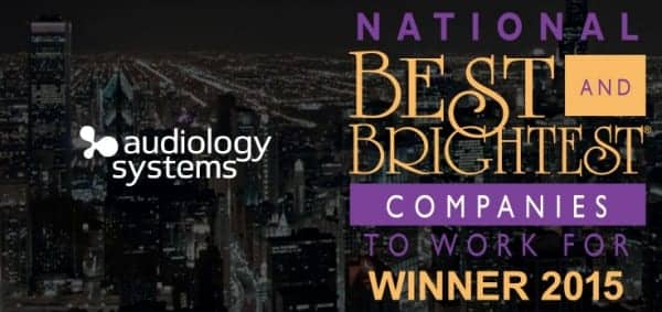Audiology Systems Named a 'Best and Brightest' Place to Work