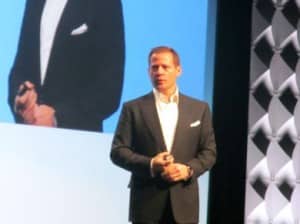 Starkey Senior VP of Sales and Marketing Brandon Sawalich served as the host of the 2016 Starkey Innovations Expo.