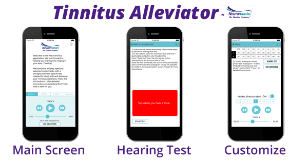 Neuromonics Adds Personal Music Library Feature to Tinnitus Alleviator App