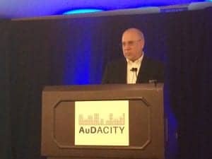 David Zapala, PhD, of the Mayo Clinic Jacksonville, presented an overview of the recommendations made by the Committee on Accessible and Affordable Hearing Health Care for Adults on which he served as a member.