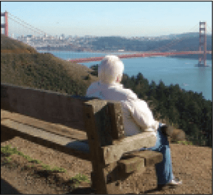 Gus Mueller, PhD, thinking about how the construction of the Golden Gate Bridge was similar to today's real-ear verification of hearing aid performance.