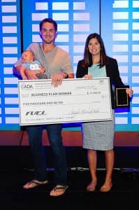 Jasmine Wilson, representing the University of North Carolina, earned first place honors and a $5,000 cash grant during the 2017 ADA Student Business Plan Competition.