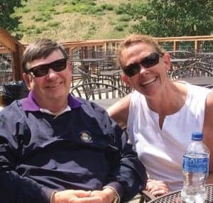 Creig and Patty Dunckel at last year's Oticon Summer Camp, an event he regularly participated in for 20 years.