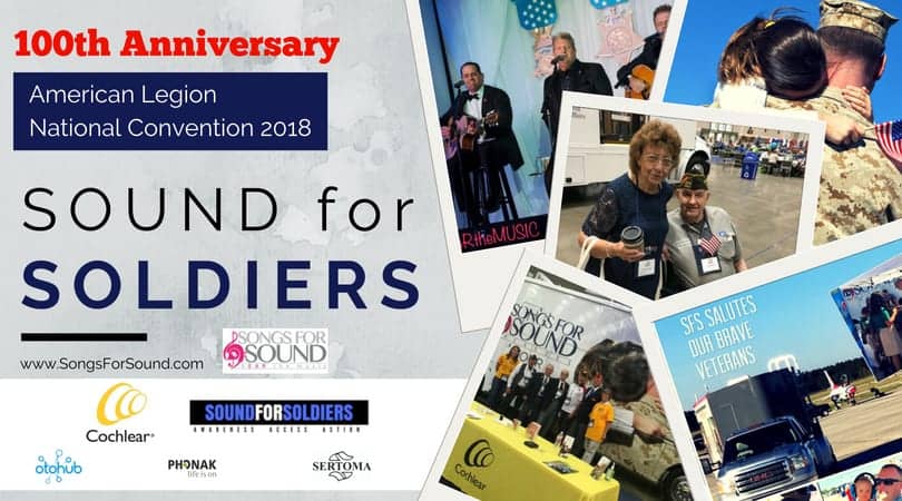 Songs For Sound Brings Free Hearing Health Clinic To American Legion National Convention The Hearing Review A Medqor Brand