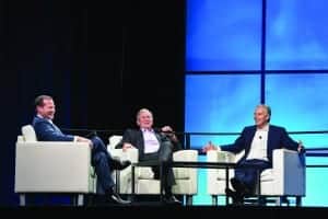 During the 2018 Expo, Starkey President Brandon Sawalich interviewed former US President George W. Bush and former British Prime Minister Tony Blair in an entertaining and informative session focusing on leadership.